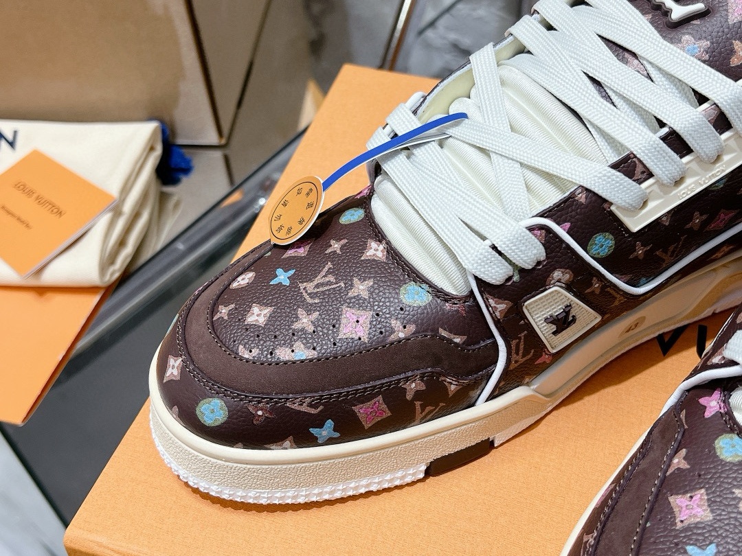 LV Trainer shoes