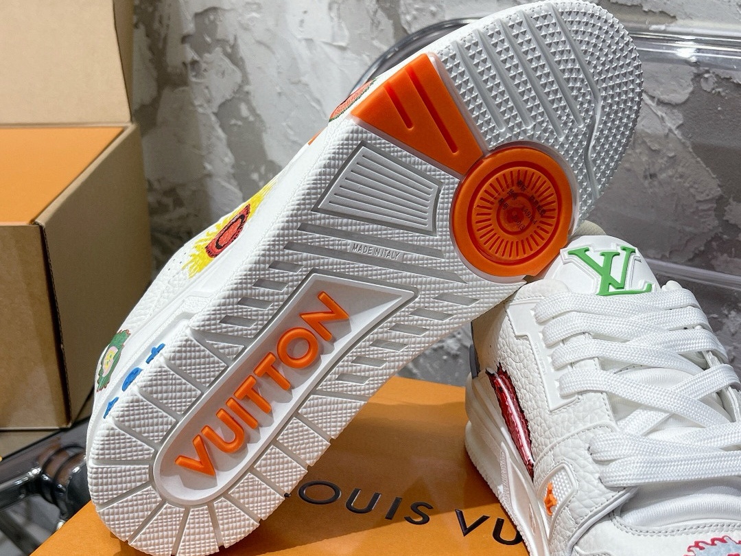 LV Trainer shoes
