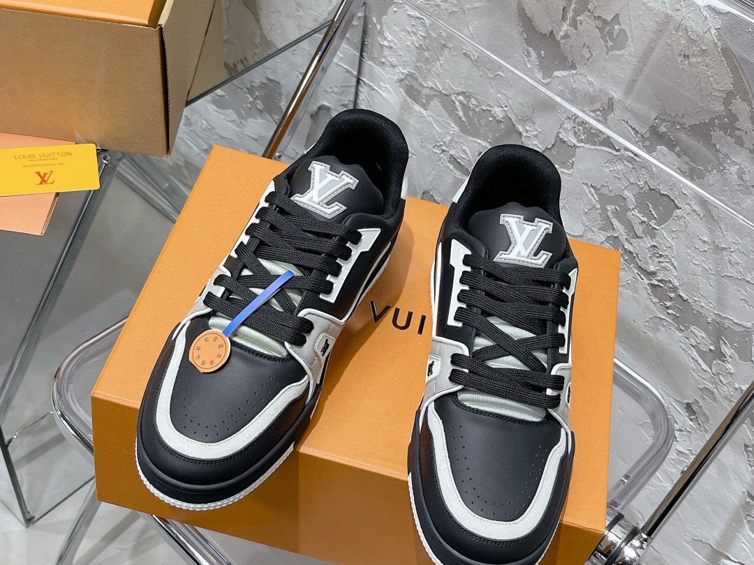 LV Trainer shoes