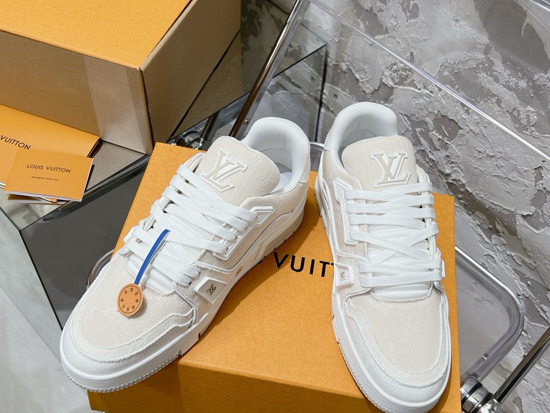 LV Trainer shoes