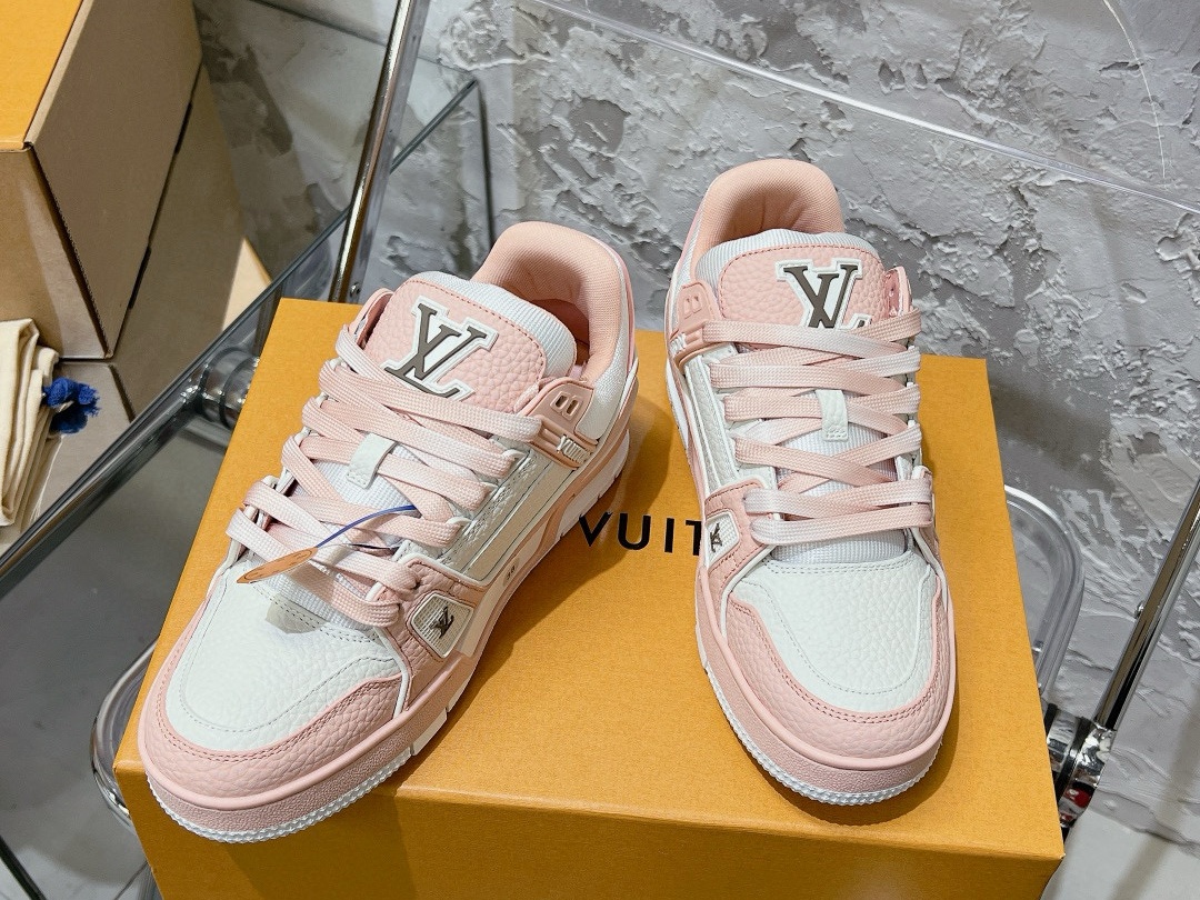 LV Trainer shoes