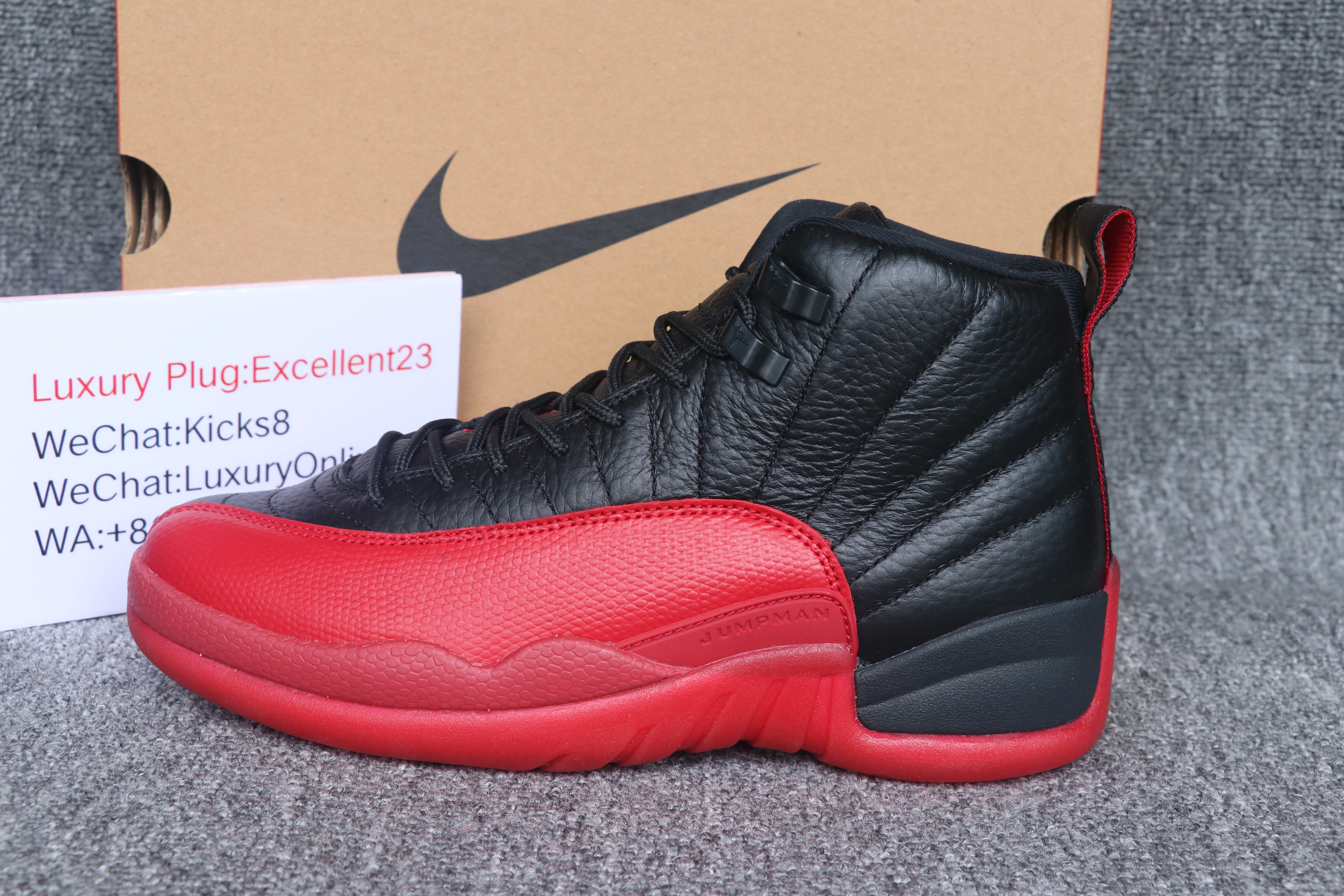 Youth Nike Air Jordan 12 Flu Game