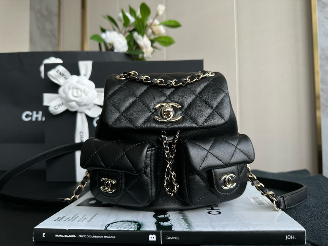 Chanel Backpack 23A Duma Mini(DM For Price）