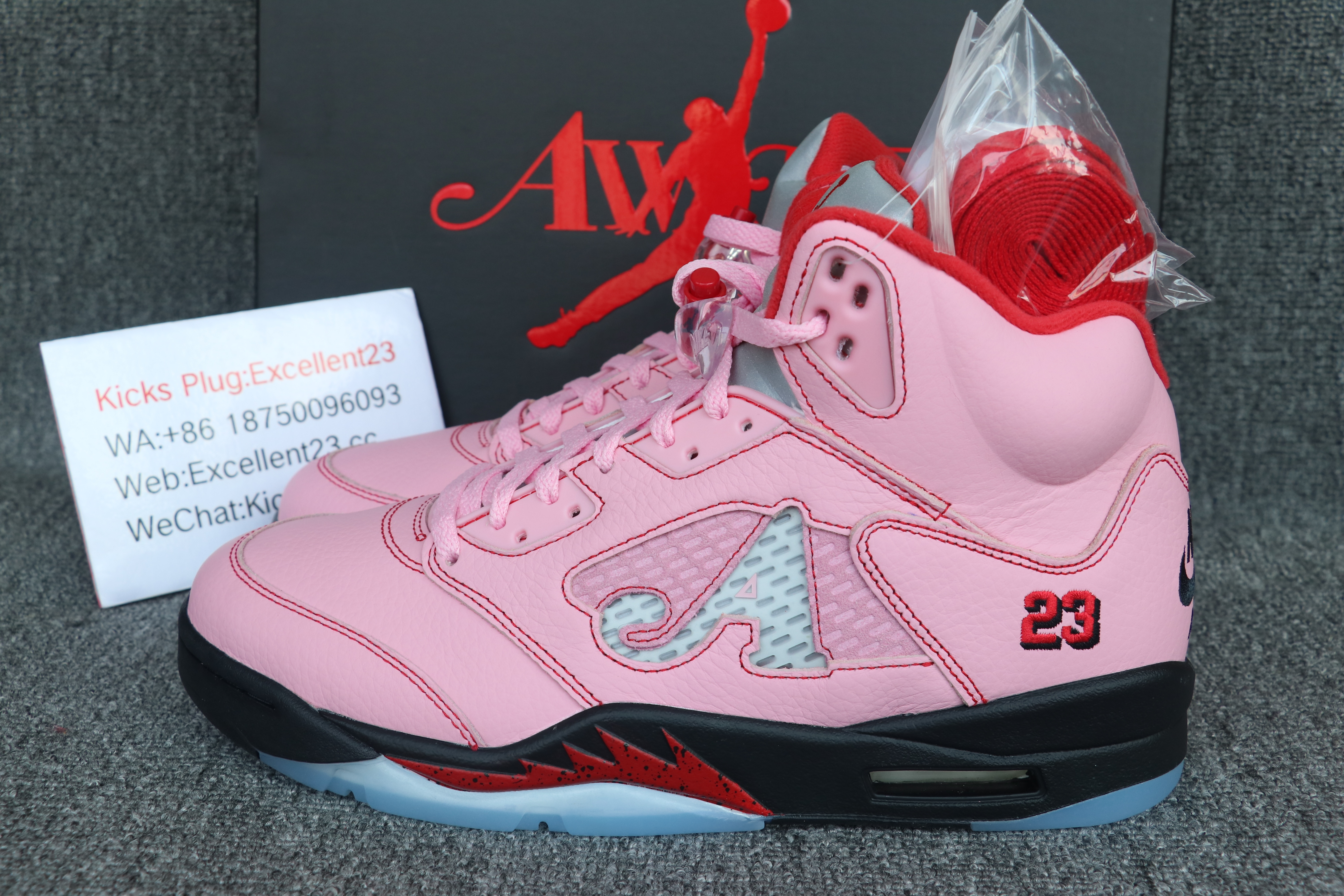 Awake NY x Air Jordan 5 Arctic Pink