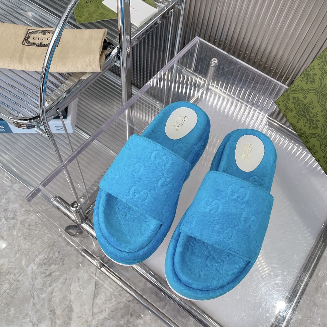 Gucci Slippers Heel High3.0cm