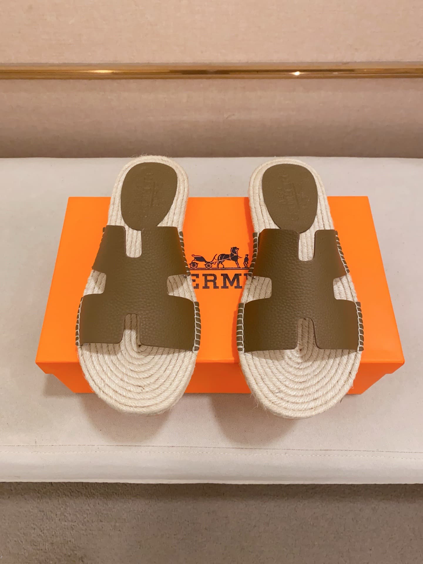 Hleather Man Slippers