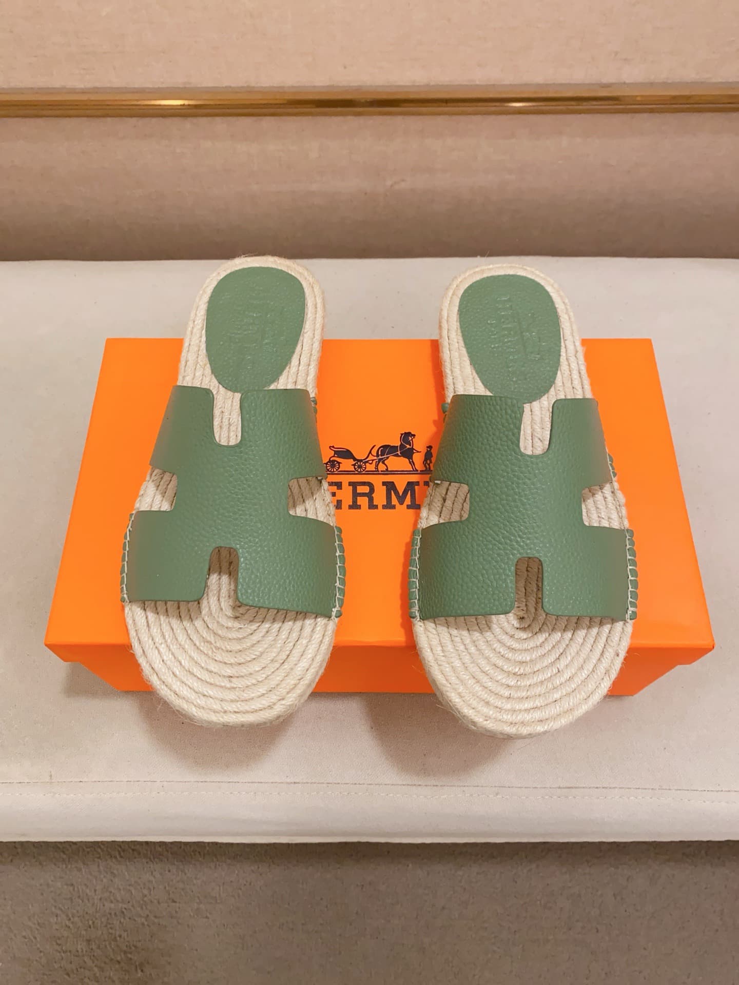 Hleather man Slippers