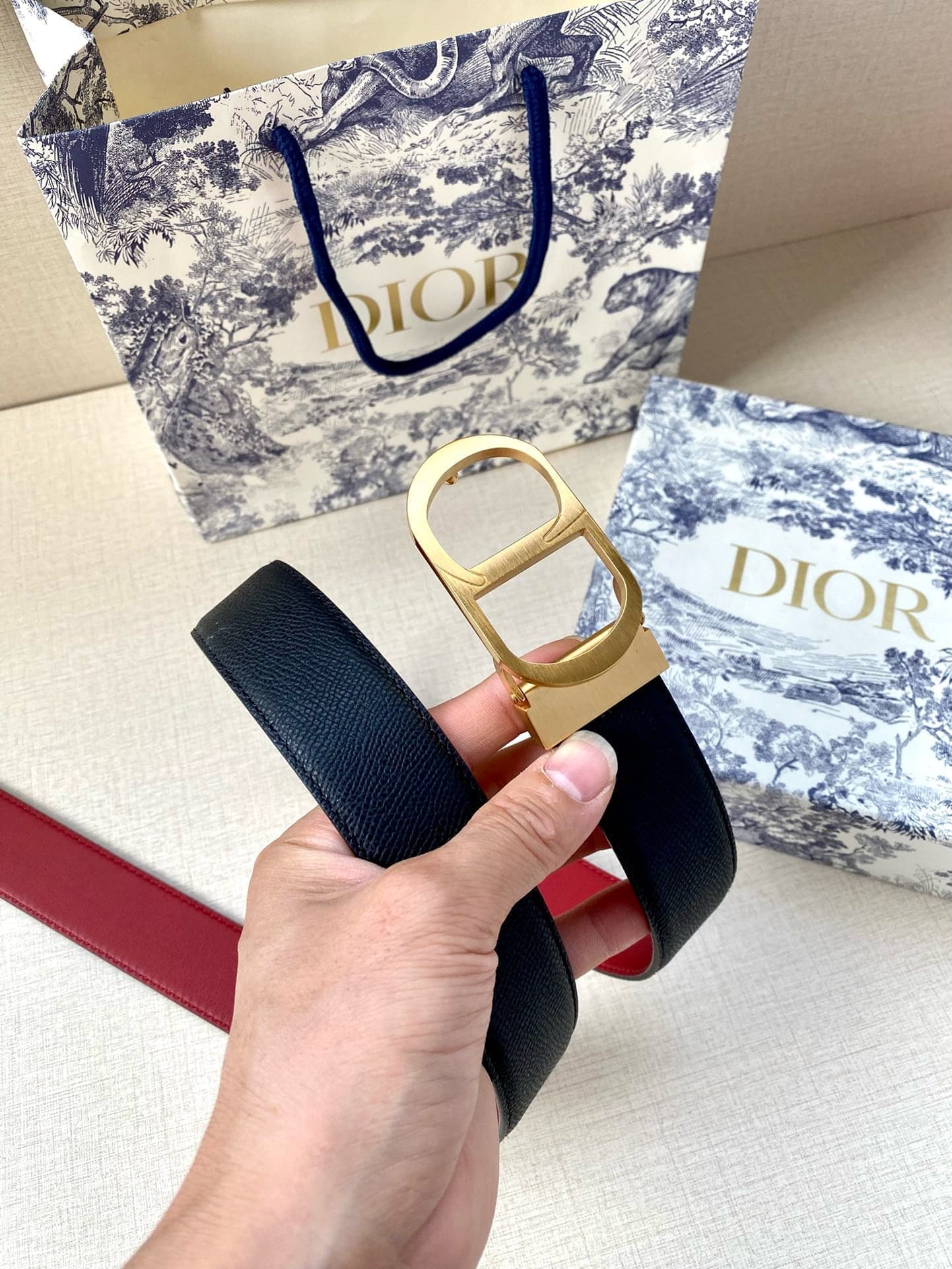Dior Man 3.5cm Belt