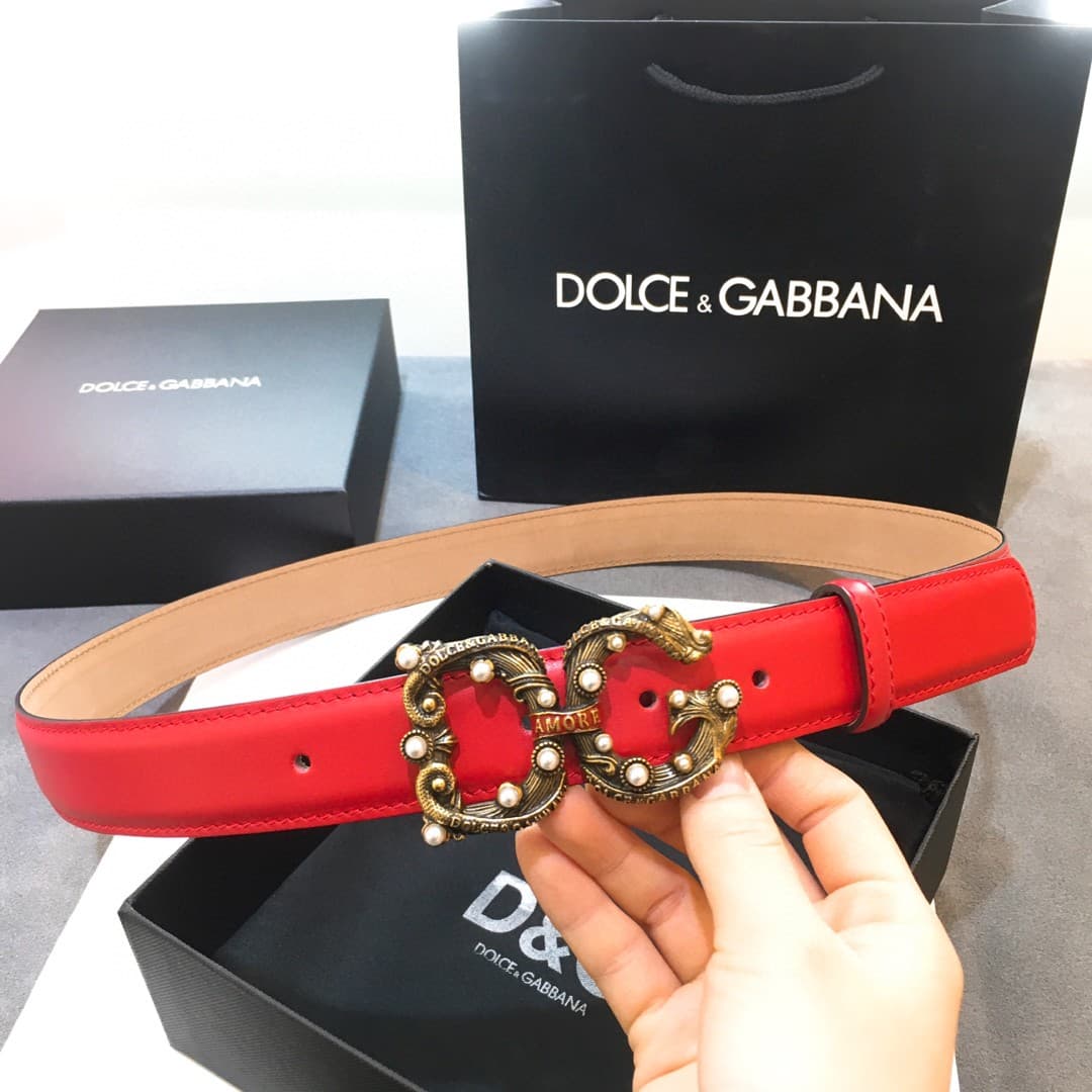 D&G Woman 3.0cm Belt