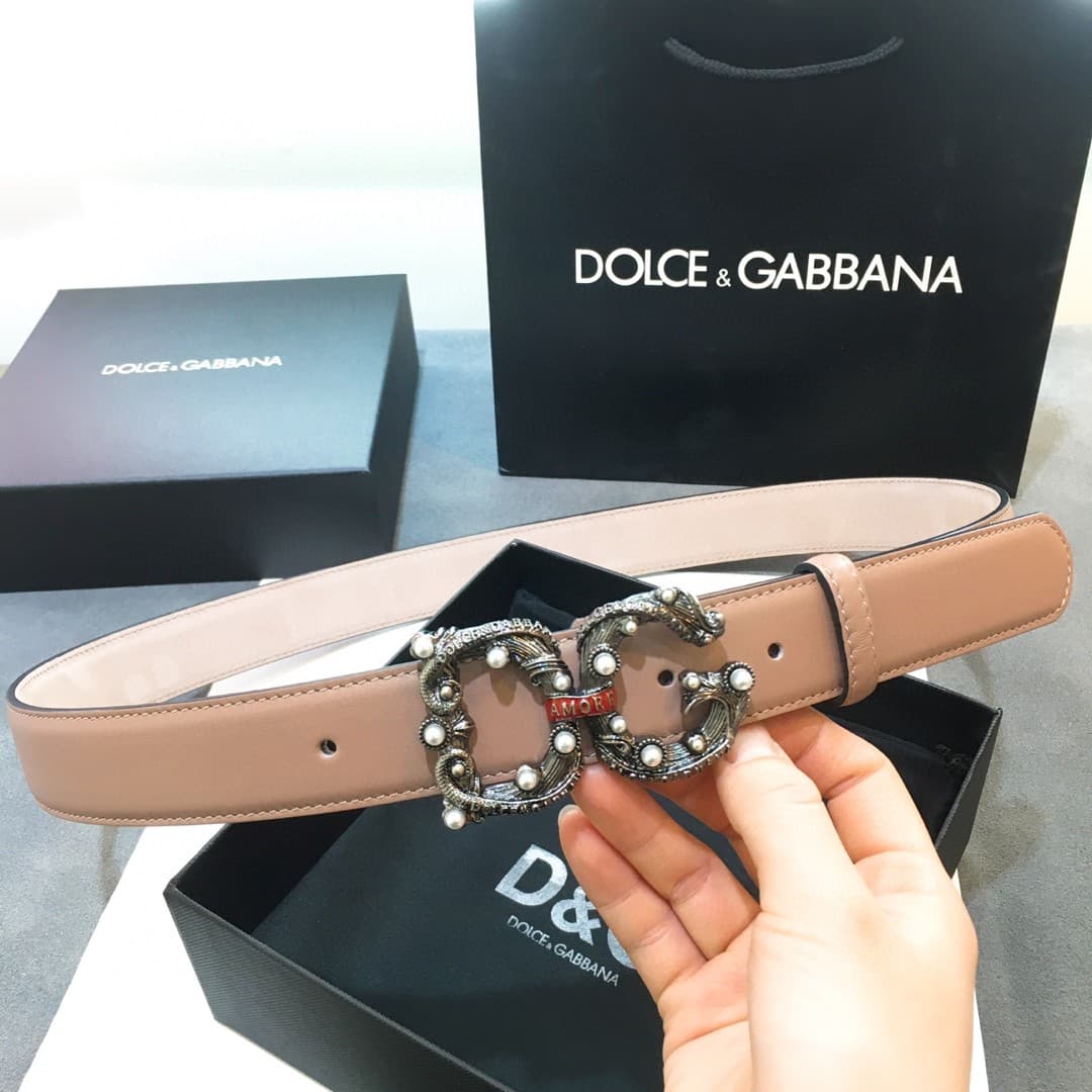 D&G Woman 3.0cm Belt