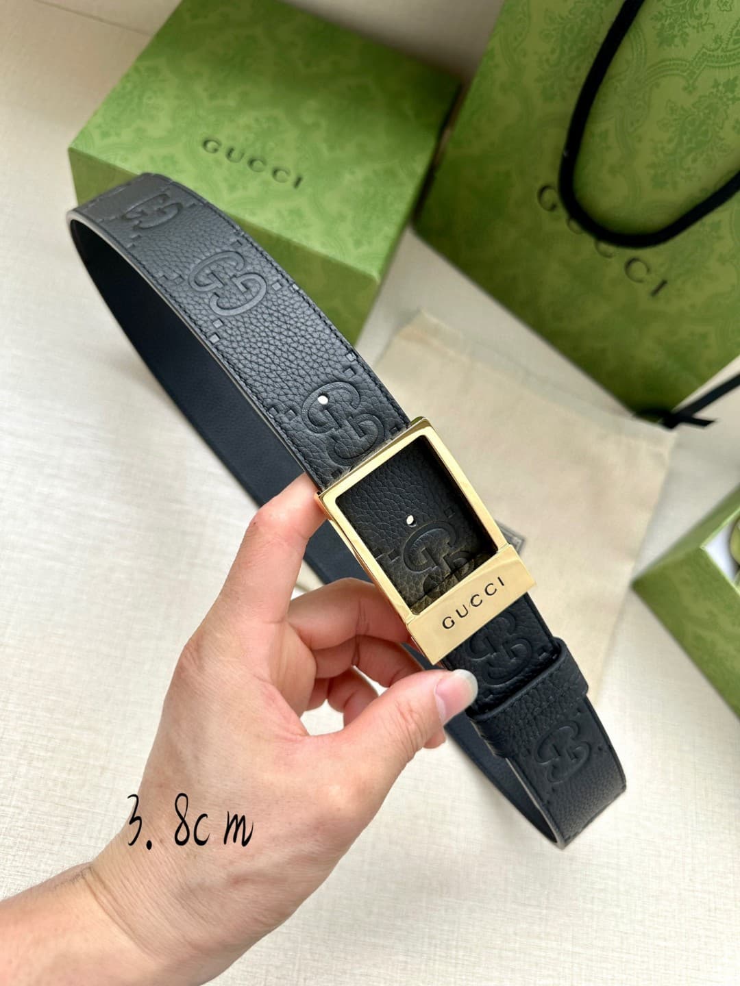 Gucci Man 3.8cm Belt