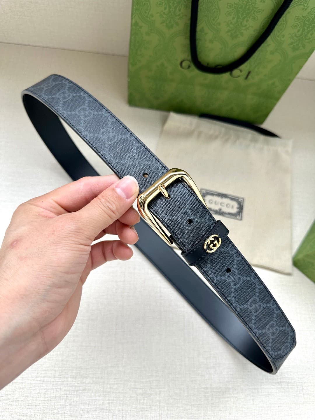 Gucci Man 3.5cm Belt
