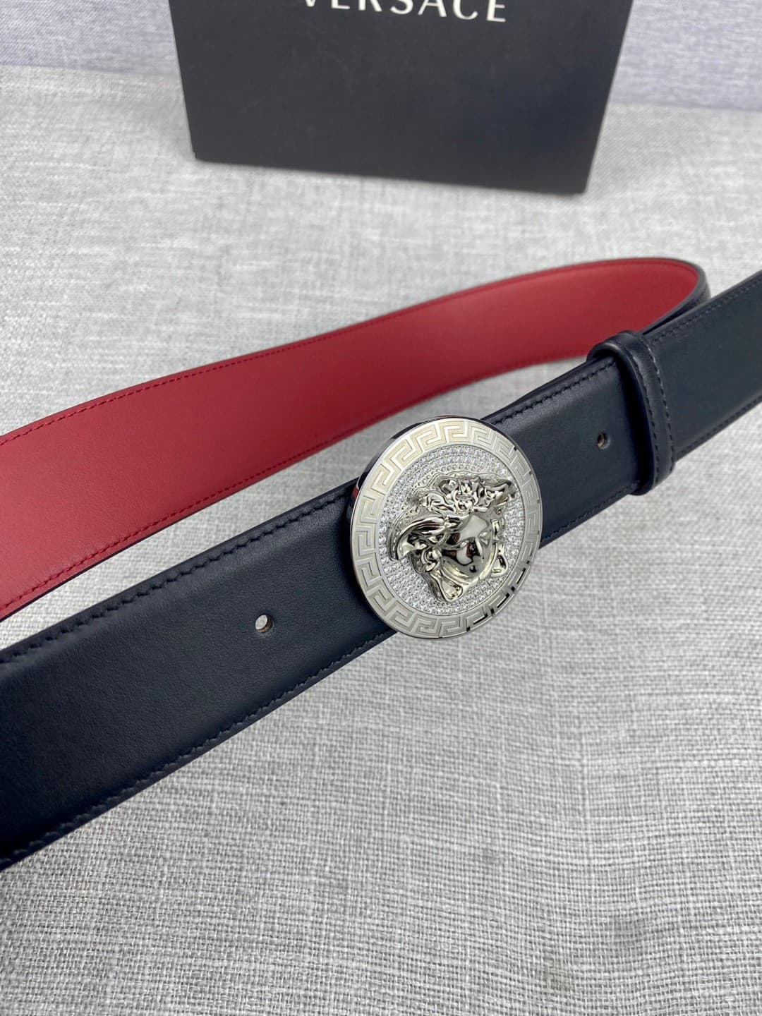 Versace Man 4.0cm Belt