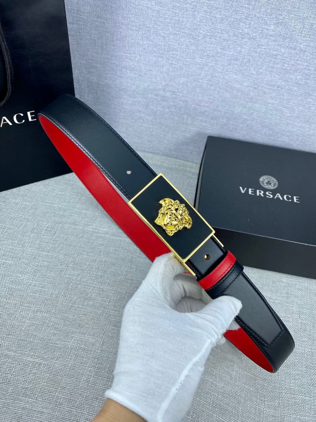 Versace Man 3.5cm Belt
