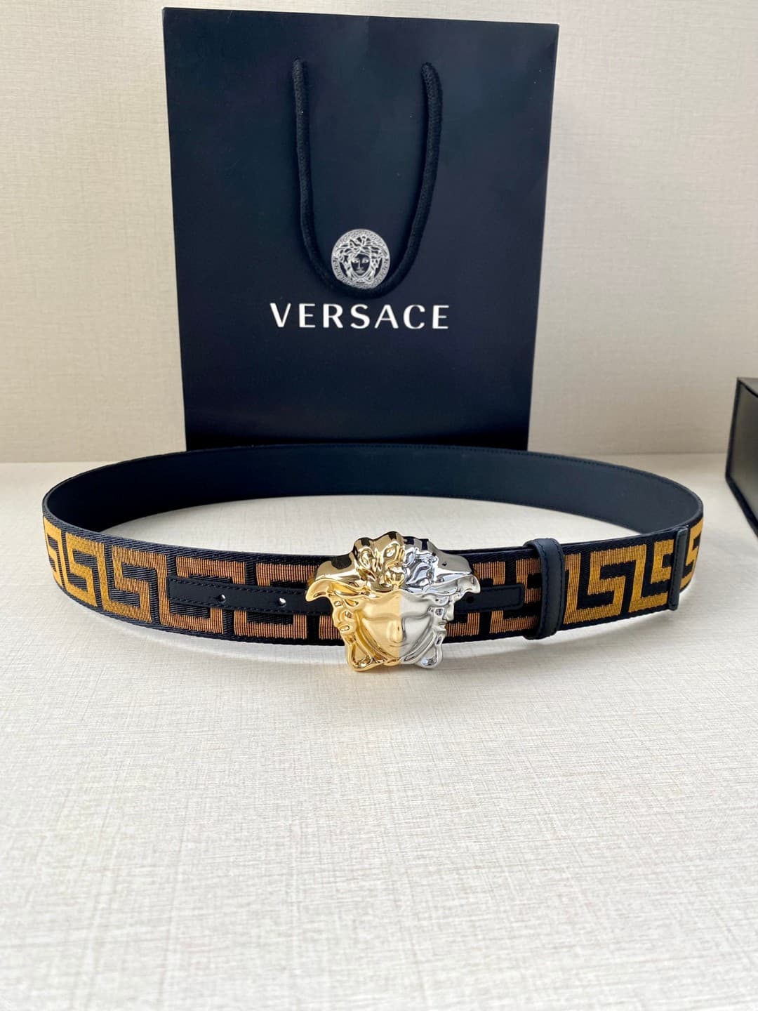 Versace Man 4.0cm Belt
