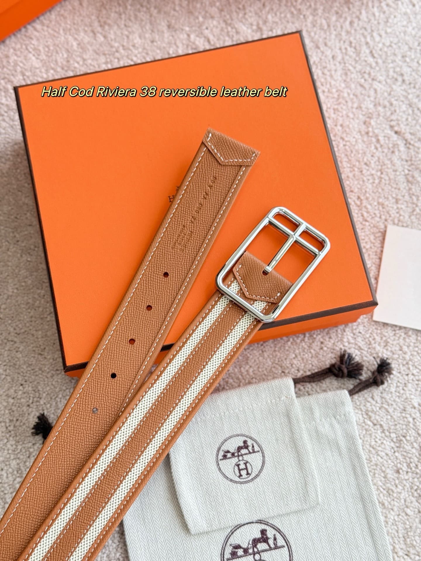 Hermes Man 3.8cm Belt