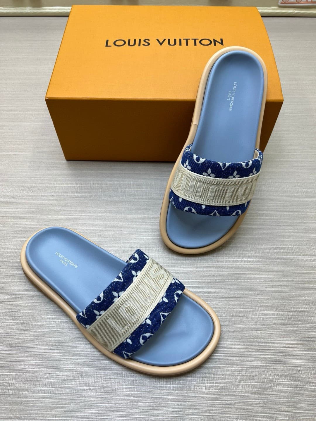 LV Couple Slipper