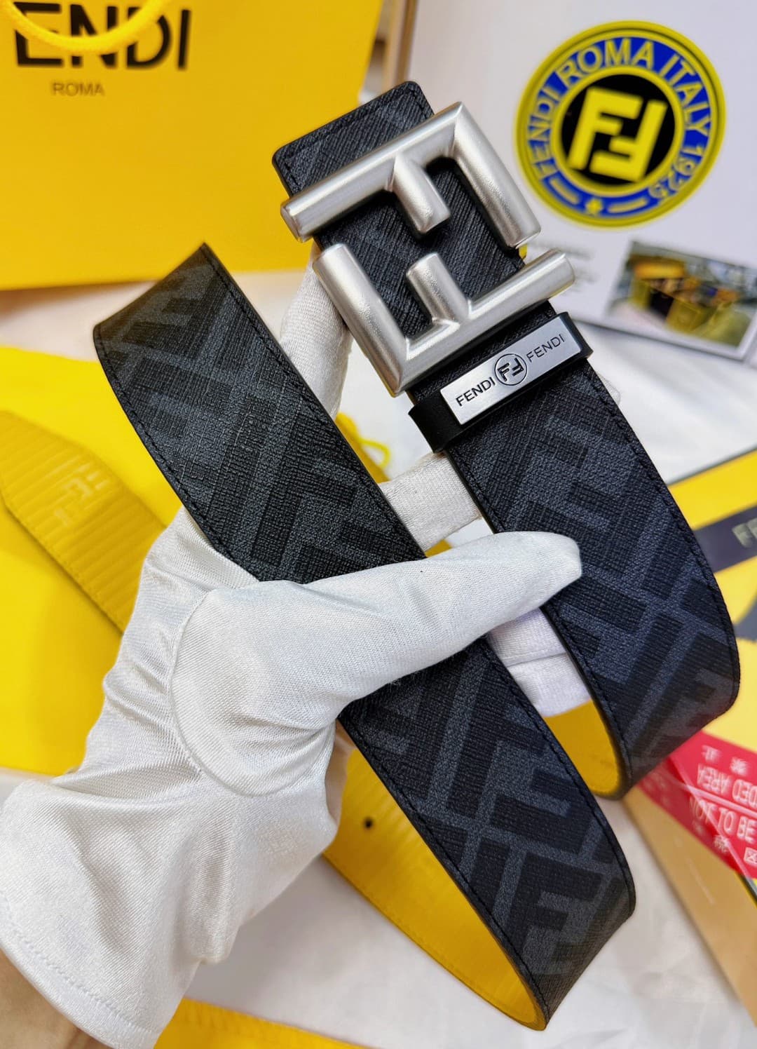 Fendi Man 3.8cm Belt