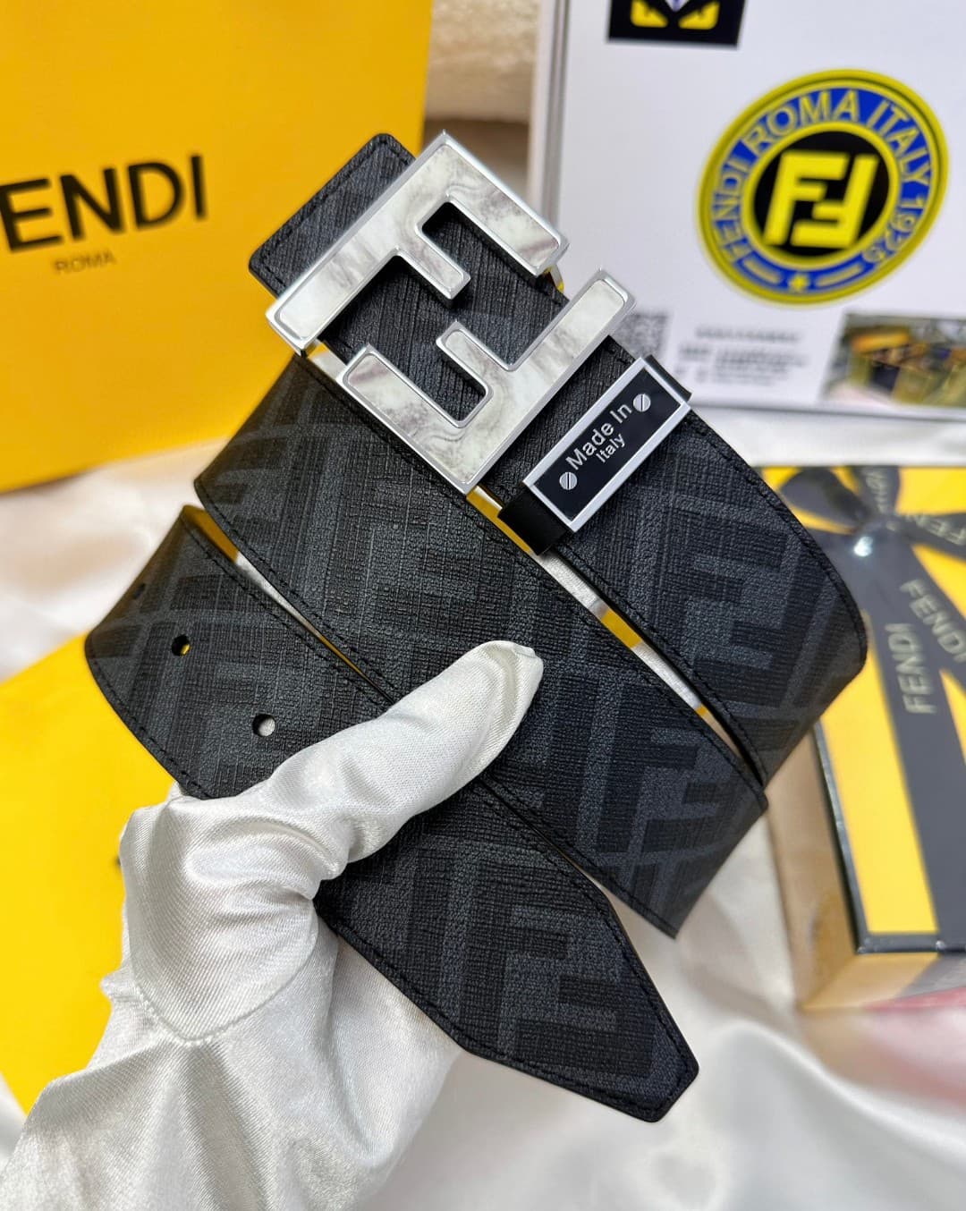 Fendi Man 3.8cm Belt