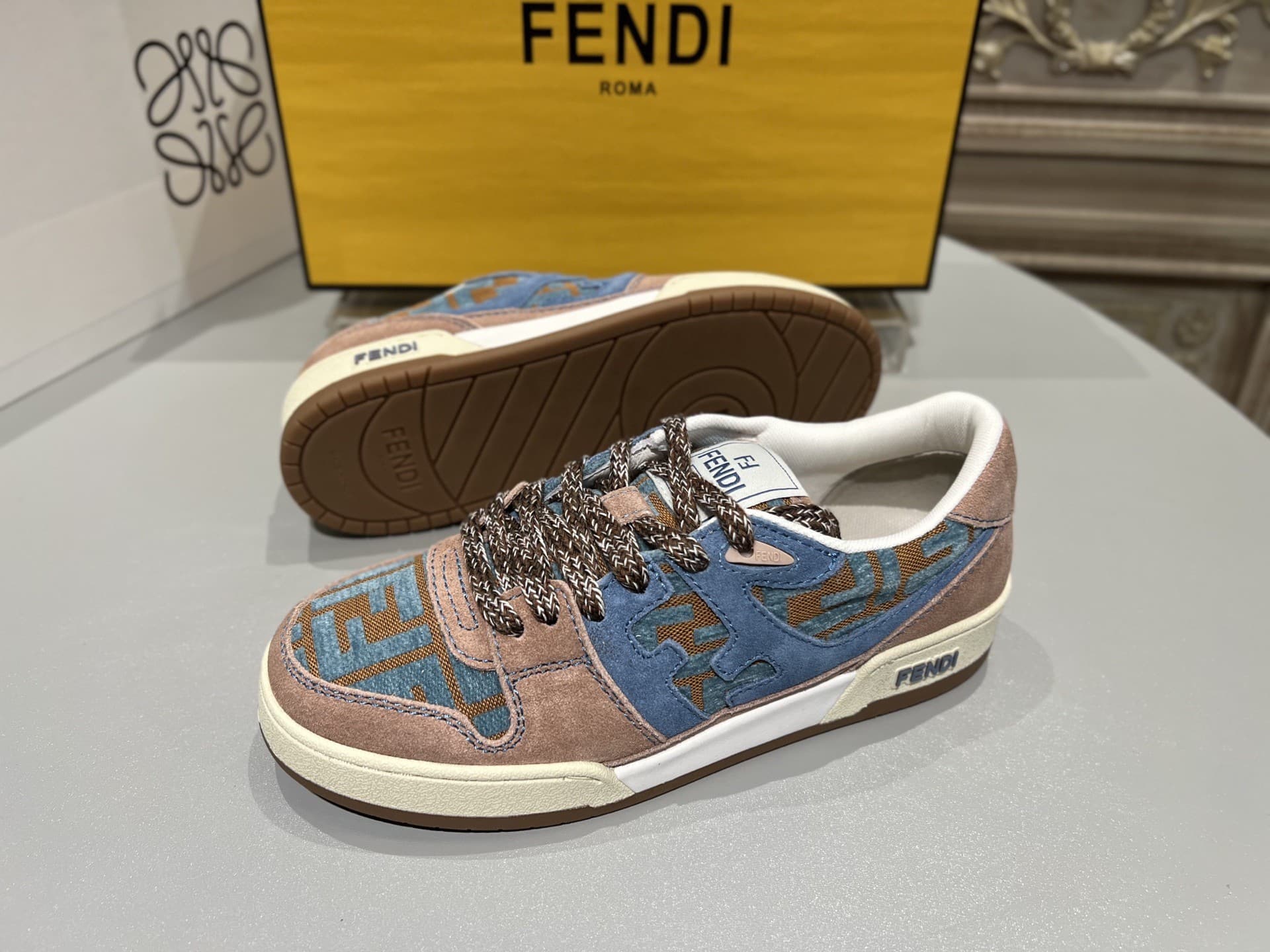 Fendi Couple Shoes