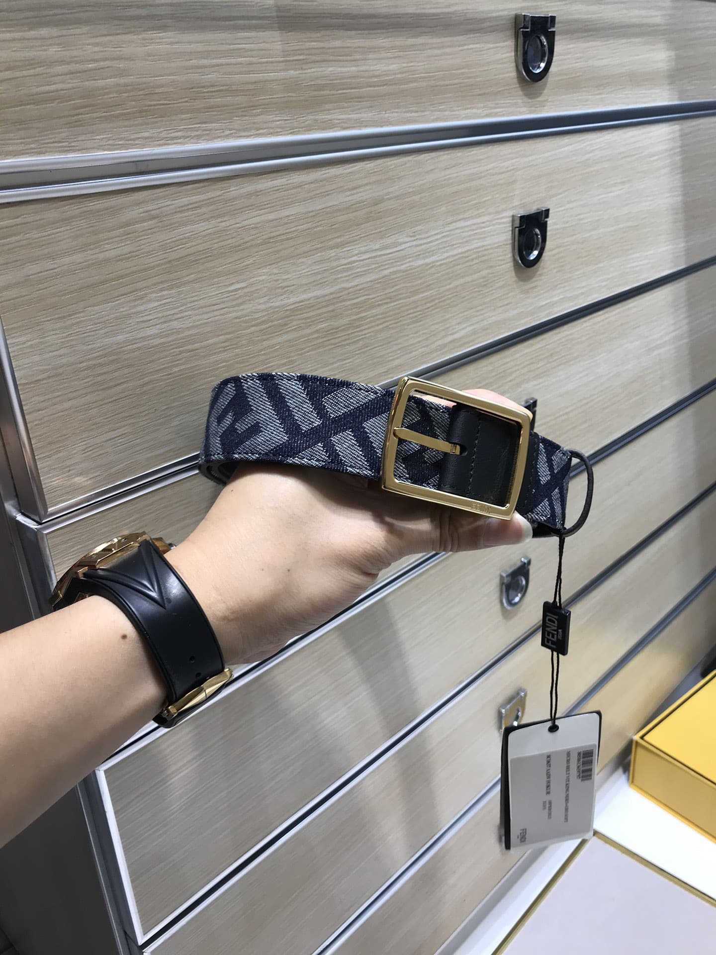 Fendi Man 3.5cm Belt