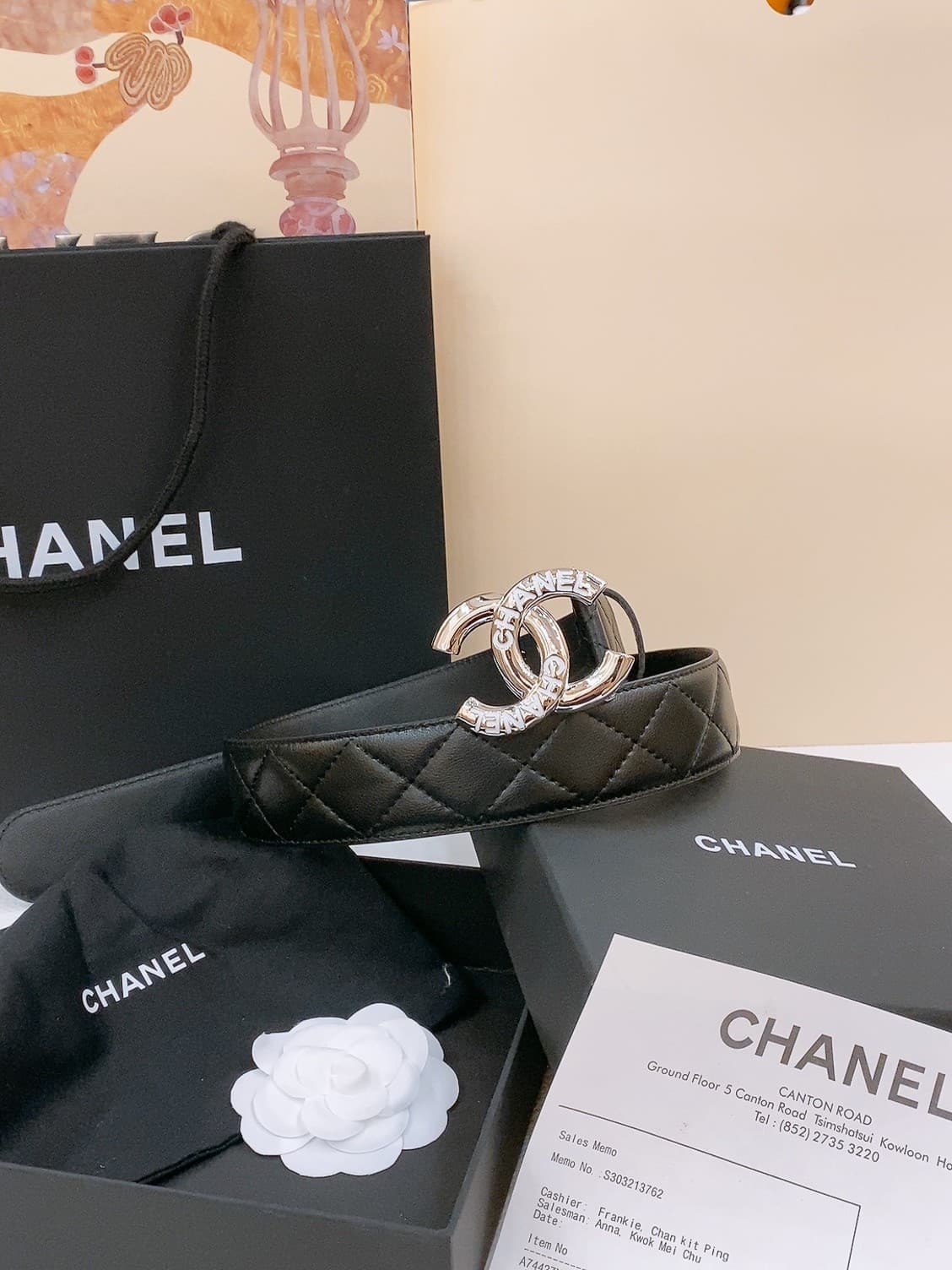 Chanel Woman 3.0cm Belt