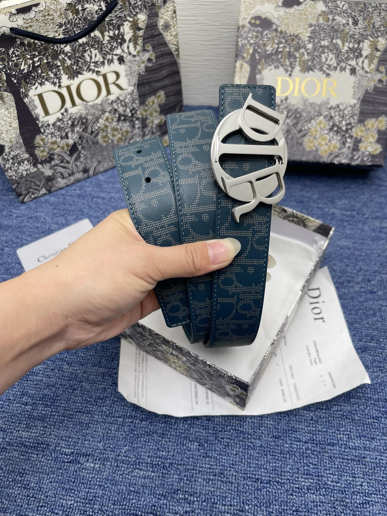Dior Man 3.5cm Belt