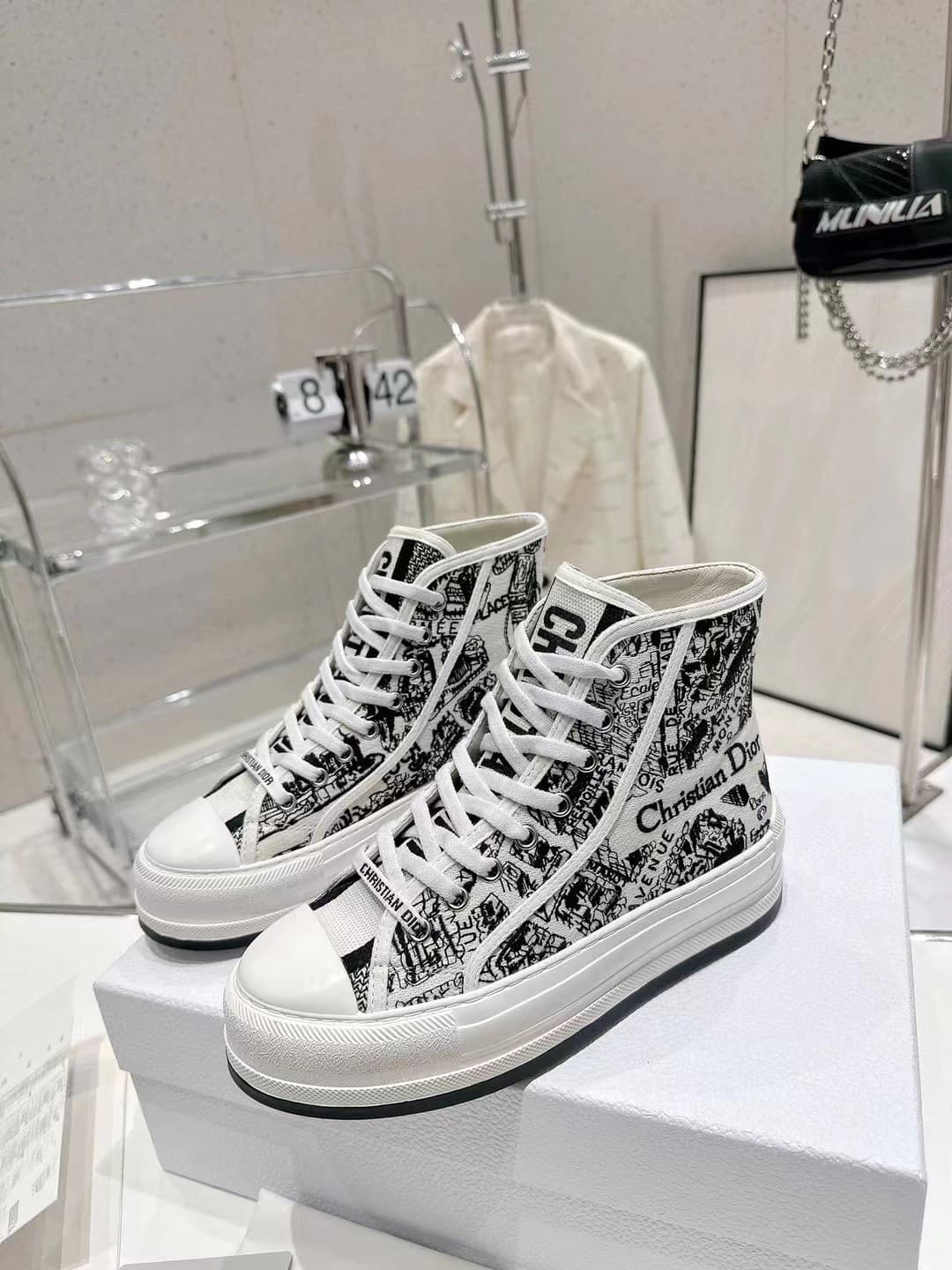 Dior Walkn Shoes Heel High4.5cm