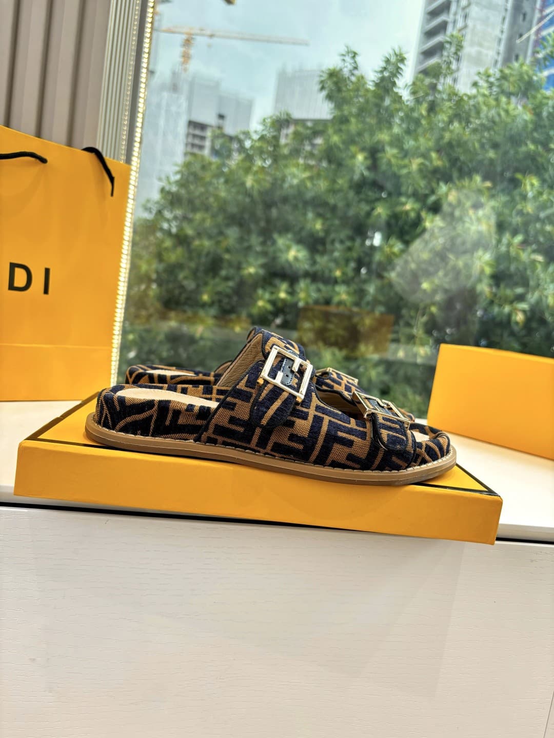 Fendi Couple Slippers