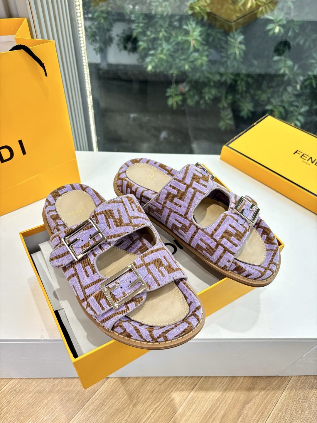 Fendi Couple Slippers