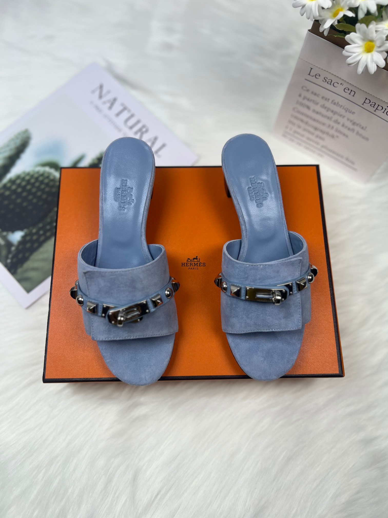 Hermes Slippers
