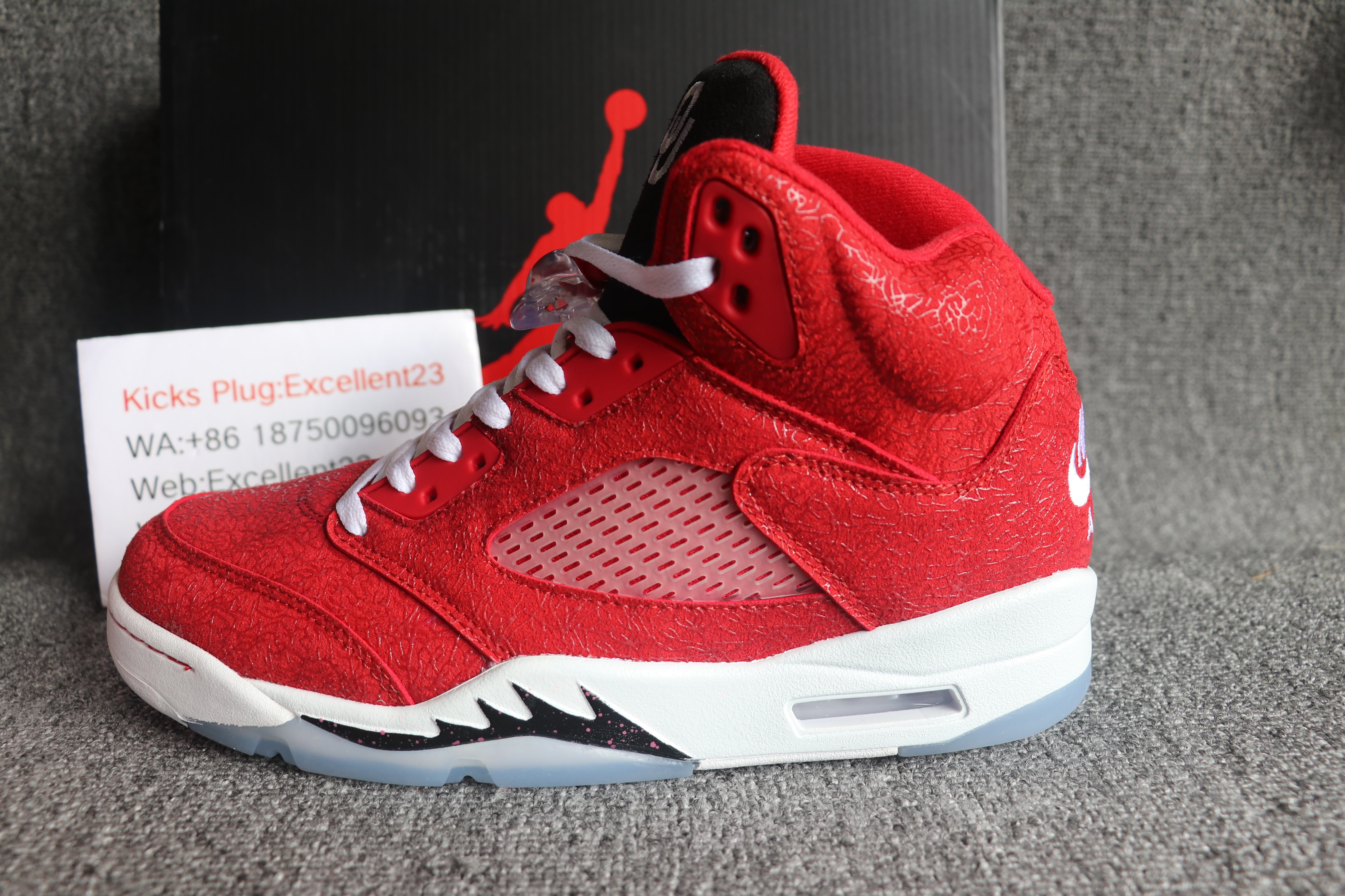 Air Jordan 5 OU Red