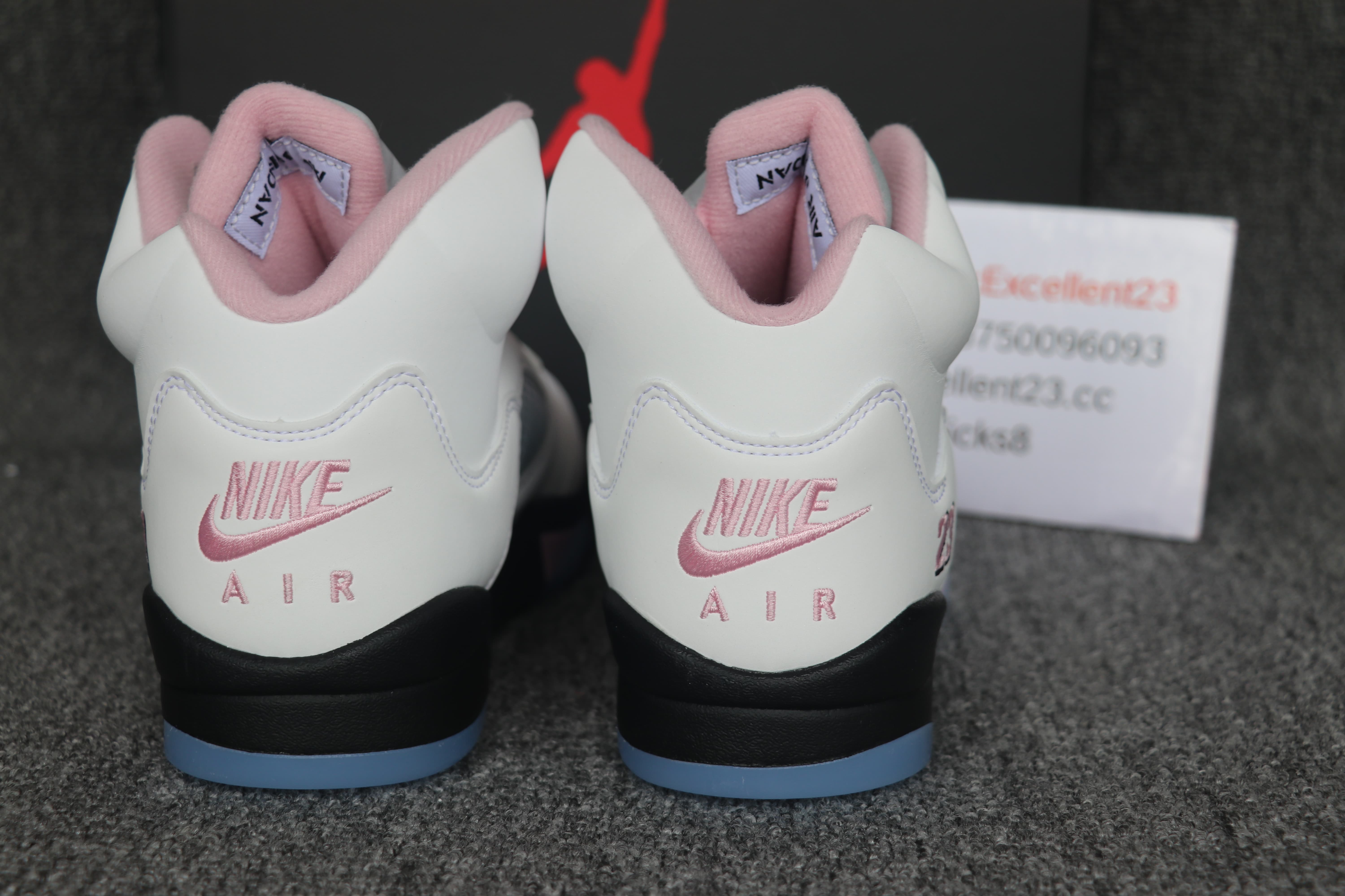 Youth Air Jordan 5 Medium Soft Pink